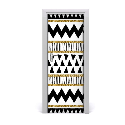 Fototapeta na dvere Pozadie s etnickým vzorom