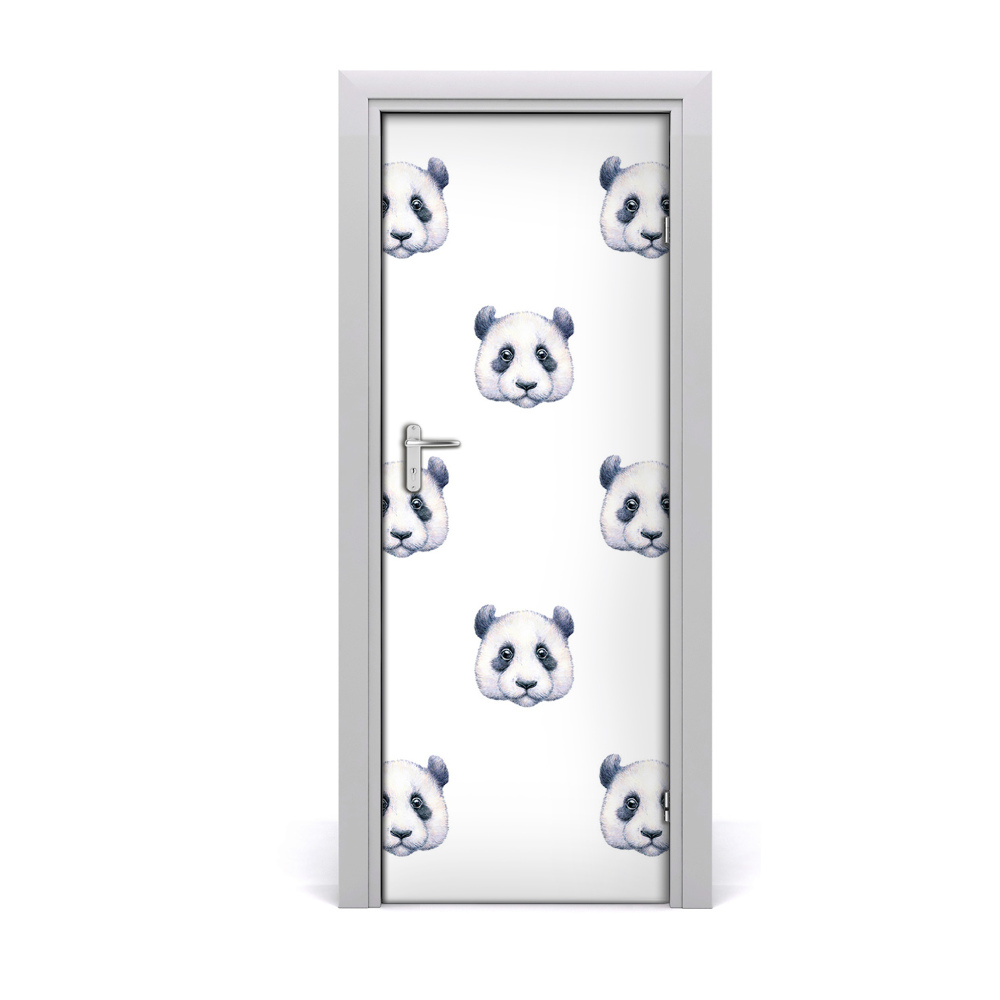 Fototapeta samolepiace na dvere Pandy