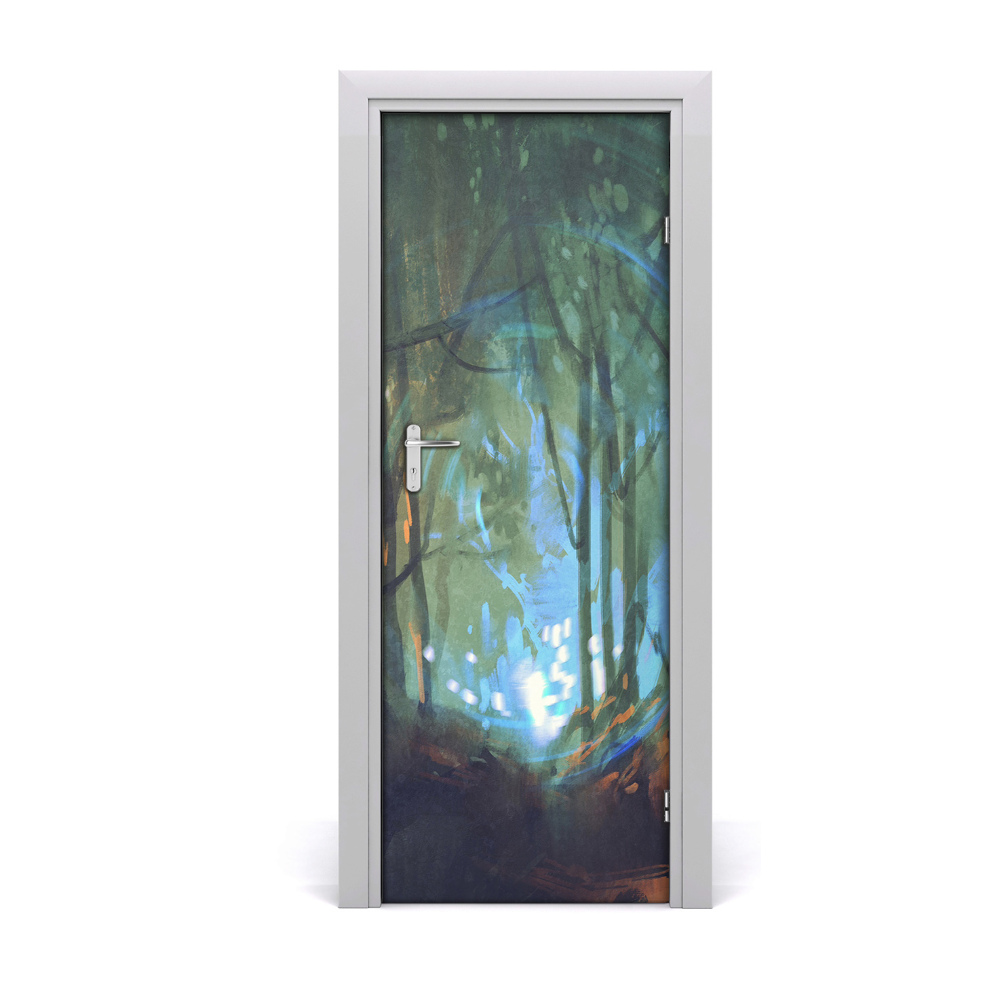 Fototapeta na dvere Mystický les