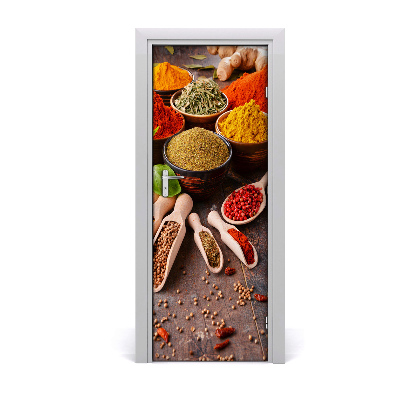 Fototapeta samolepiace na dvere Aromatické korenie