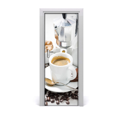 Fototapeta na dvere Aromatická káva