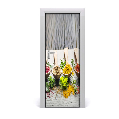 Fototapeta na dvere Farebné korenie