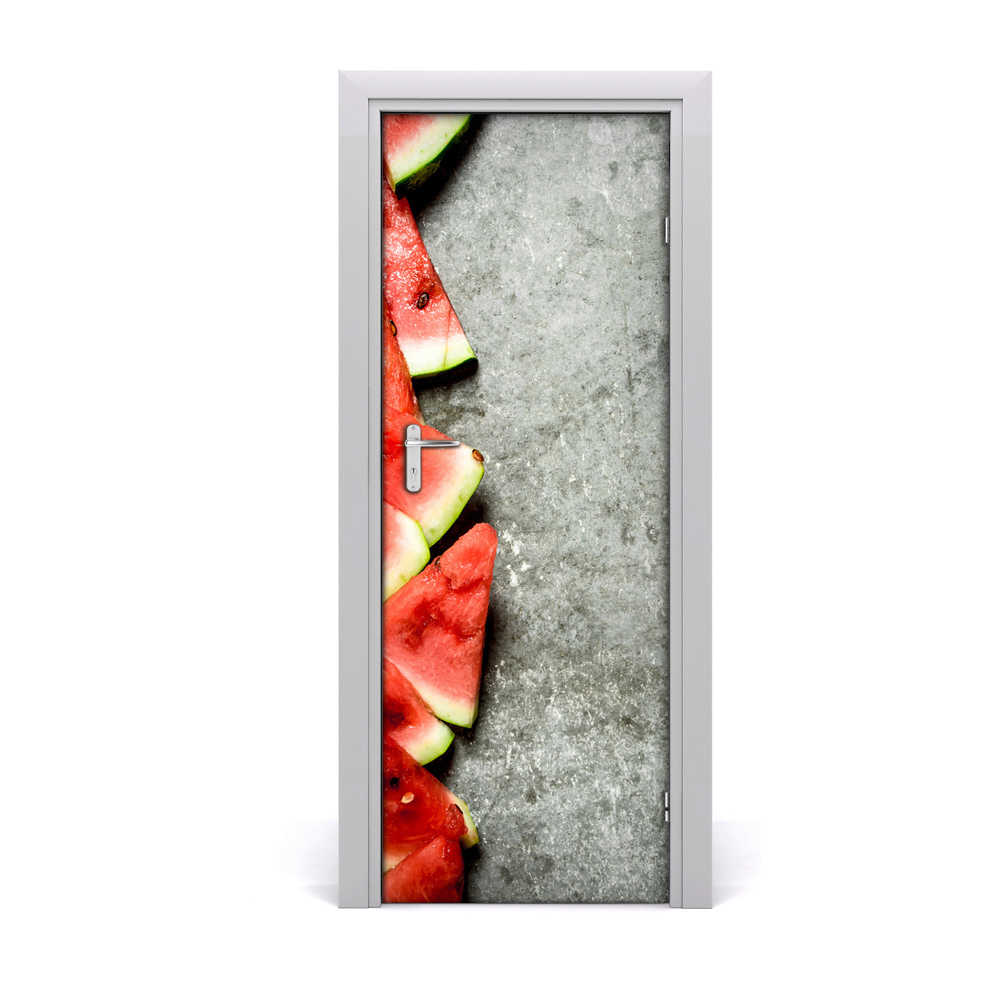 Fototapeta samolepiace na dvere Šťavnatý melón
