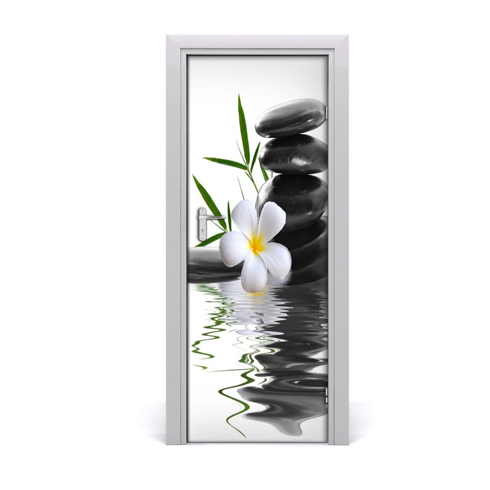 Fototapeta samolepiace na dvere Orchideové kamene
