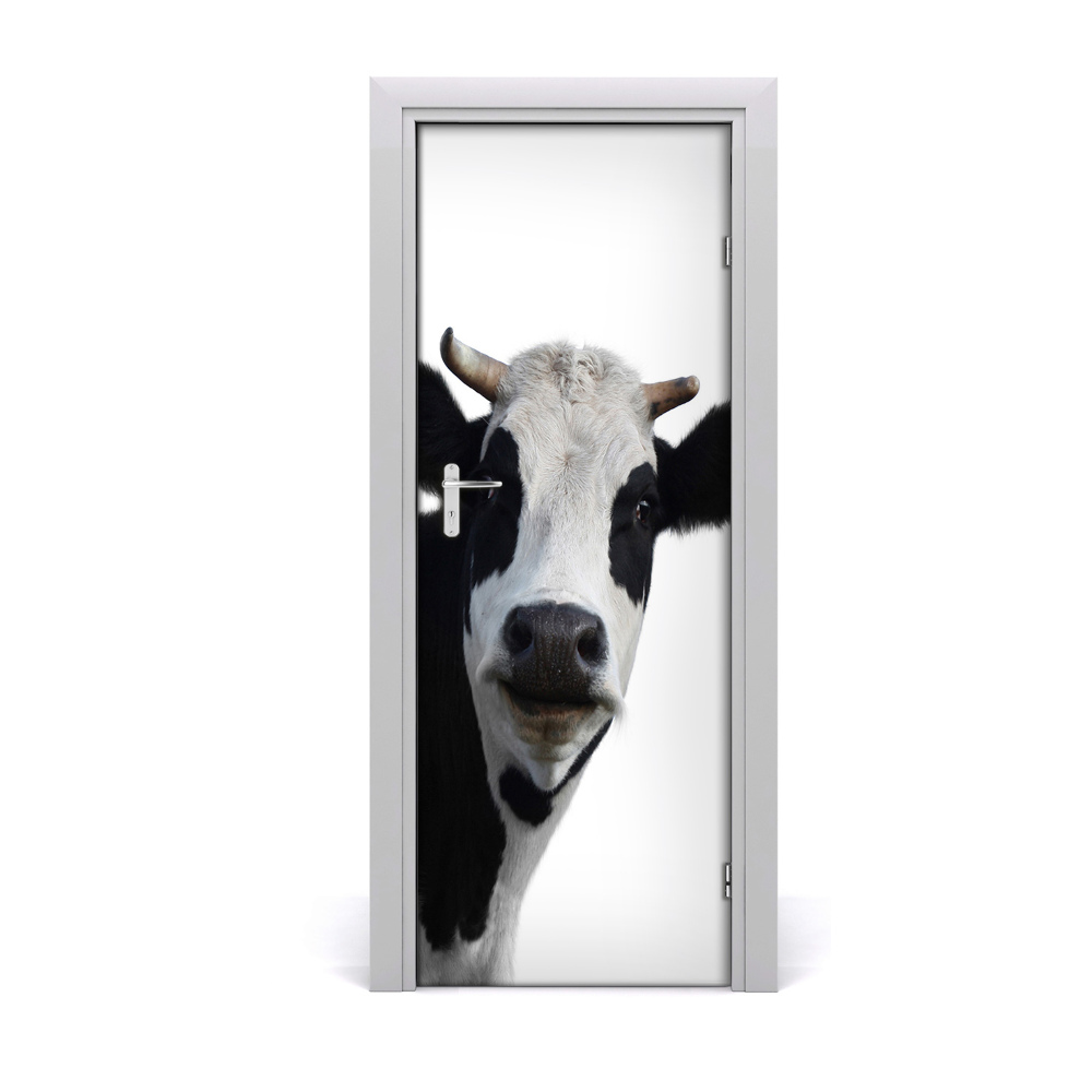 Fototapeta na dvere Krava