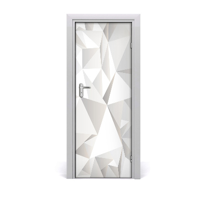 Fototapeta samolepiace na dvere Abstraktné biele pozadie