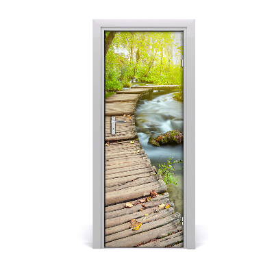 Fototapeta na dvere Cesta vo vodnom lese