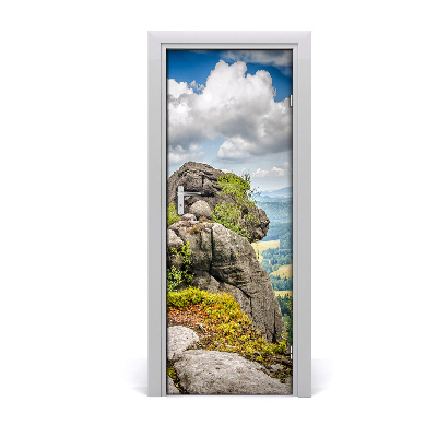 Fototapeta samolepiace na dvere Skala vo Veľkej priekopovej doline