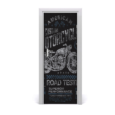 Fototapeta samolepiace na dvere Motocykel