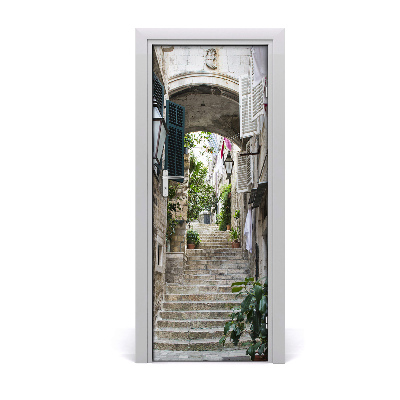 Fototapeta samolepiace na dvere Dubrovnícka ulica