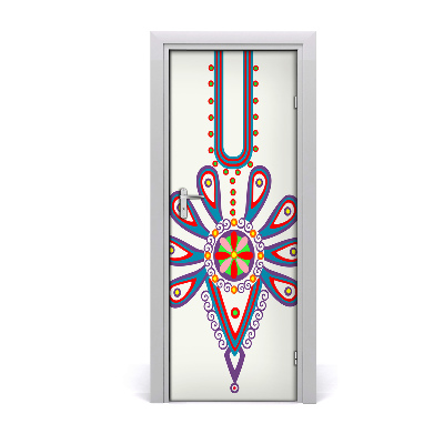 Fototapeta samolepiace na dvere Ľudový vzor