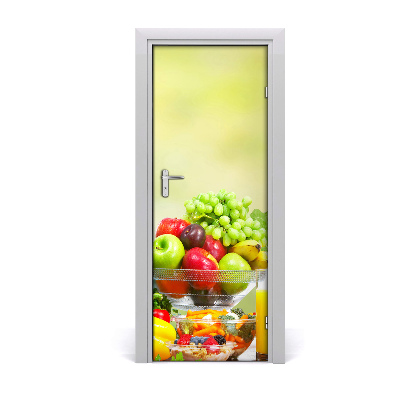 Fototapeta samolepiace na dvere Ovocné šialenstvo