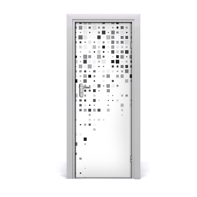 Fototapeta samolepiace na dvere Štvorcové pozadie