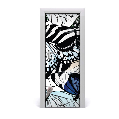 Fototapeta samolepiace na dvere Motýle
