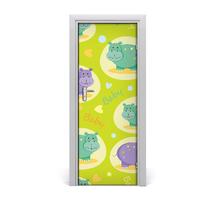 Fototapeta na dvere Hrochy