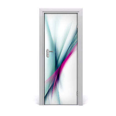 Fototapeta samolepiace na dvere Abstraktné vlny