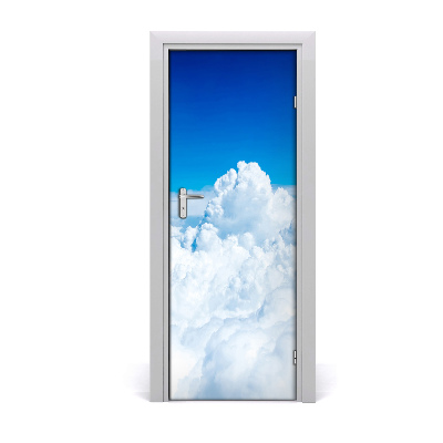 Fototapeta na dvere Mraky na modrej oblohe