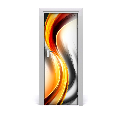 Fototapeta na dvere Abstraktné vlny