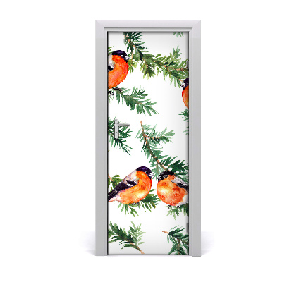 Fototapeta na dvere Vtáčie vetvy