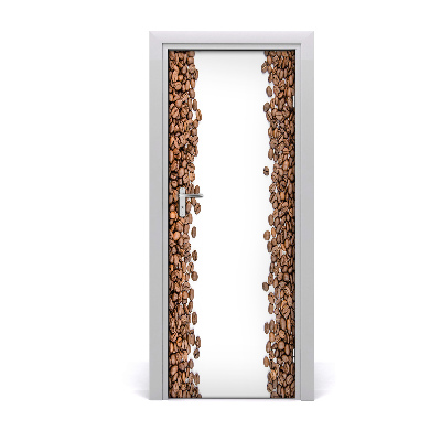 Fototapeta samolepiace na dvere Zrnková káva