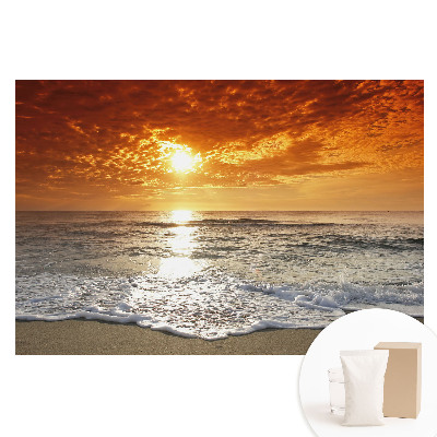 Fotografická tapeta na netkanej textílii Úžasný západ slnka pokoja
