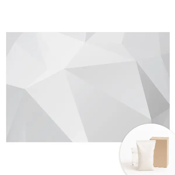 Fototapeta na netkanej textílii Sivé geometrické tvary