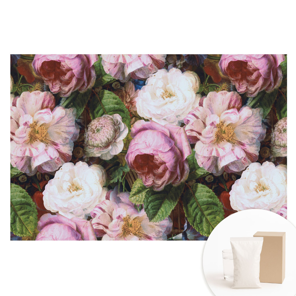 Fototapeta na netkanej textílii Kvety v klasickom štýle