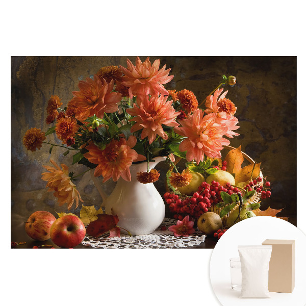 Fototapeta s potlačou na netkanej textílii Kvety s ovocím