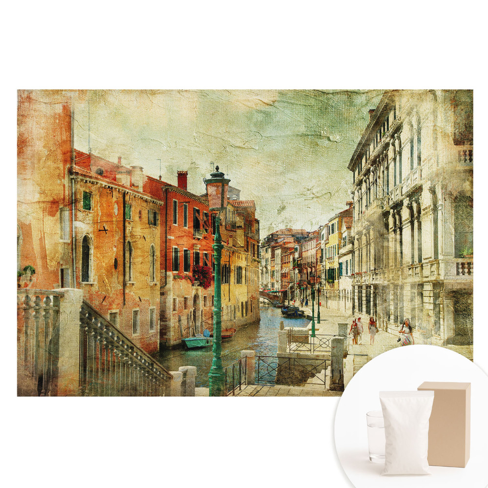 Fototapeta s potlačou na netkanej textílii Očarujúce uličky nostalgie