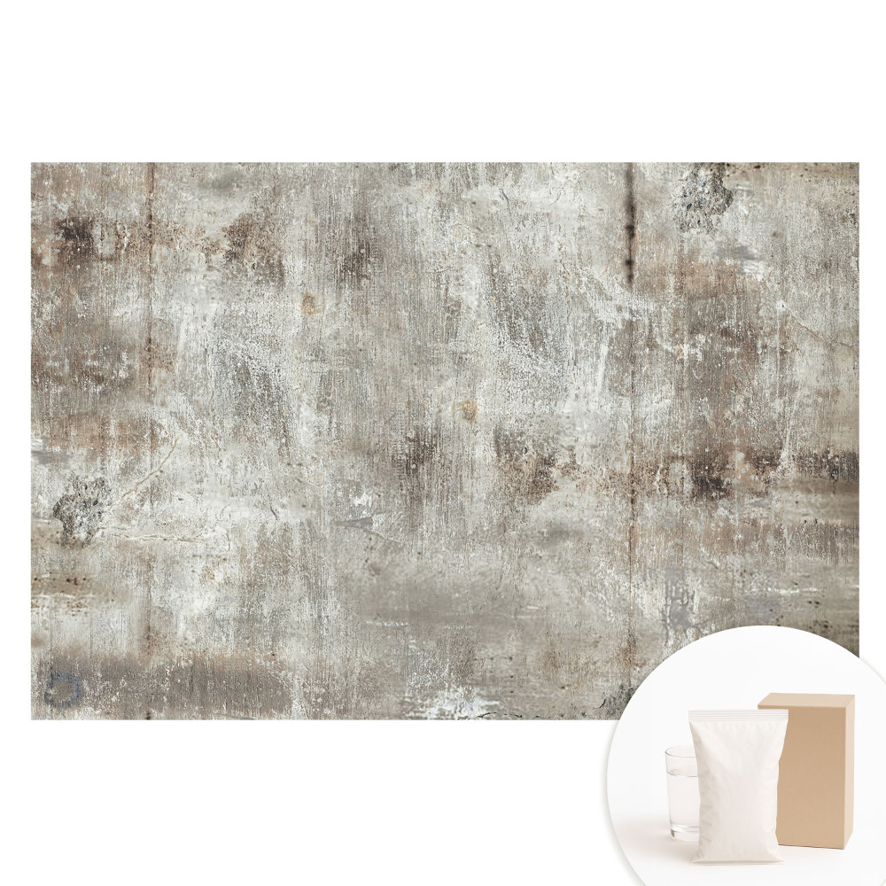 Netkaná tapeta s potlačou Rustikálna betónová textúra