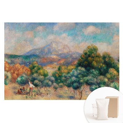 Fototapeta s potlačou na netkanej textílii Farebná krajina s horskou prírodou