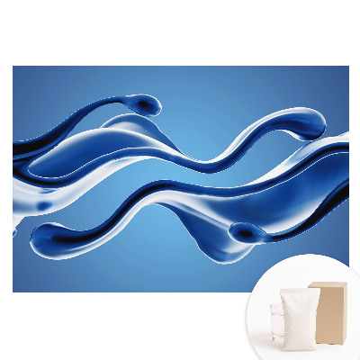 Fototapeta na netkanej textílii Futuristické, plynulé formy