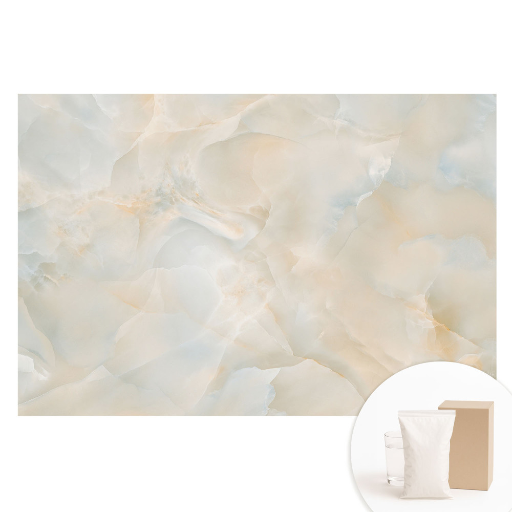 Veľkoplošná fototapeta na stenu Jemné, plynulé tvary kameňa