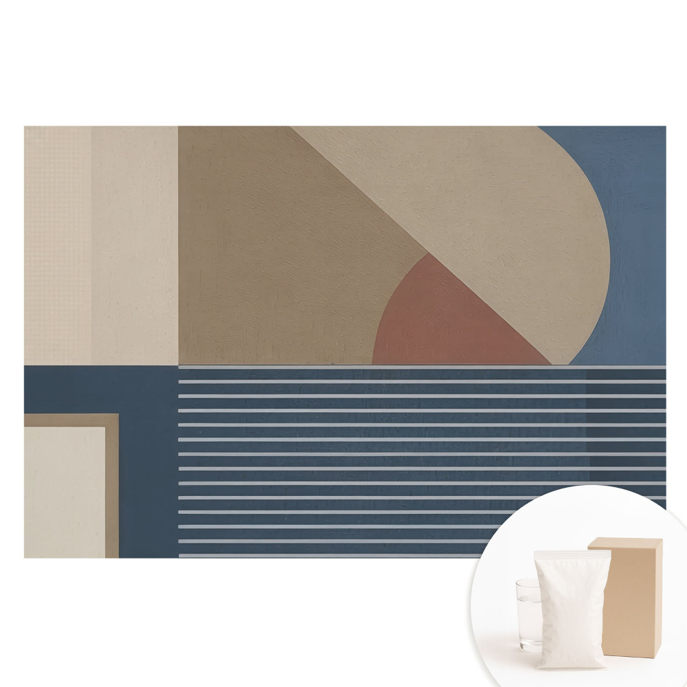 Netkaná tapeta Geometrický minimalizmus s nádychom elegancie