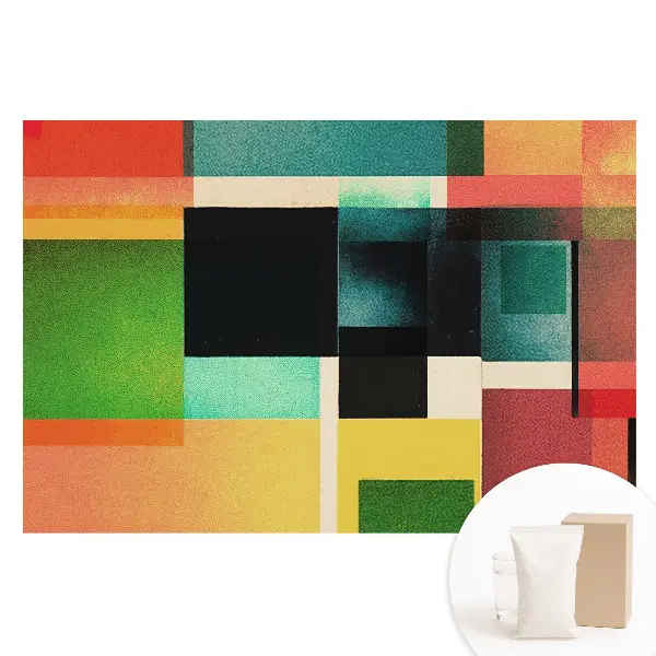 Fototapeta na netkanej textílii Farebné geometrické tvary