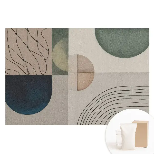 Netkaná fotografická tapeta moderná geometrická abstrakcia