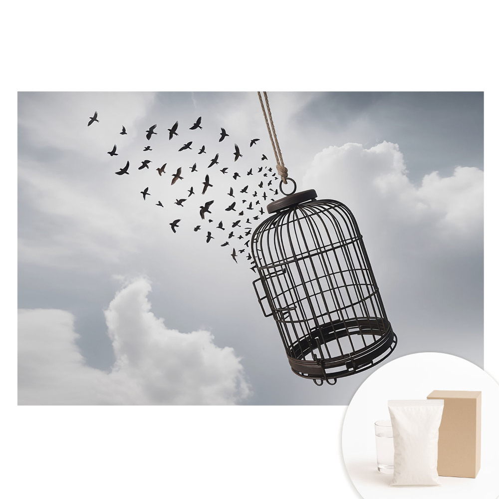 Veľkoplošná fototapeta na stenu Sloboda a mier