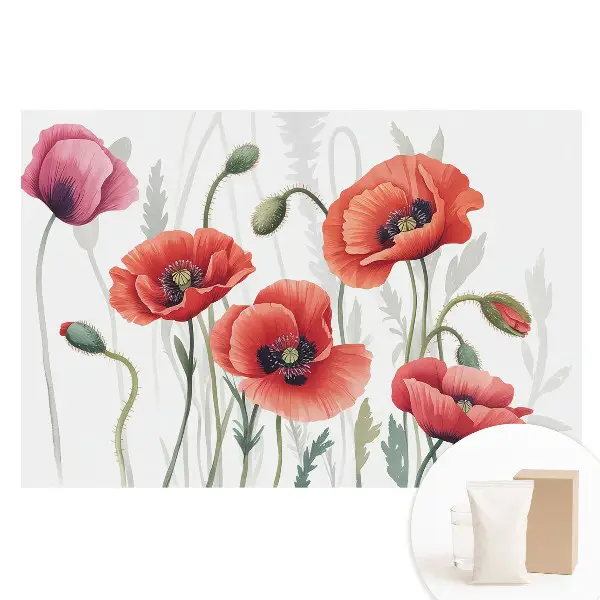 Fototapeta na vliese Klasické botanické maky