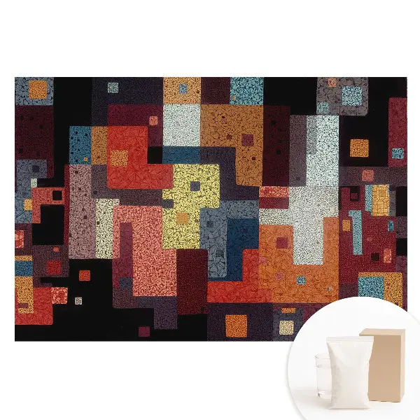 Fototapeta z netkanej textílie Farebná geometrická abstrakcia