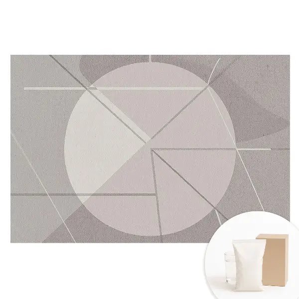Fototapeta na netkanej textílii Geometrická abstrakcia v tlmených farbách