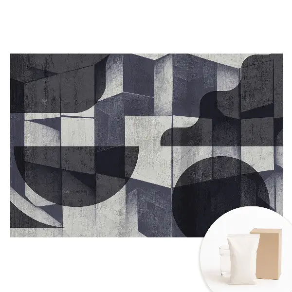 Fototapeta na netkanej textílii Geometrická abstrakcia harmonická modernita