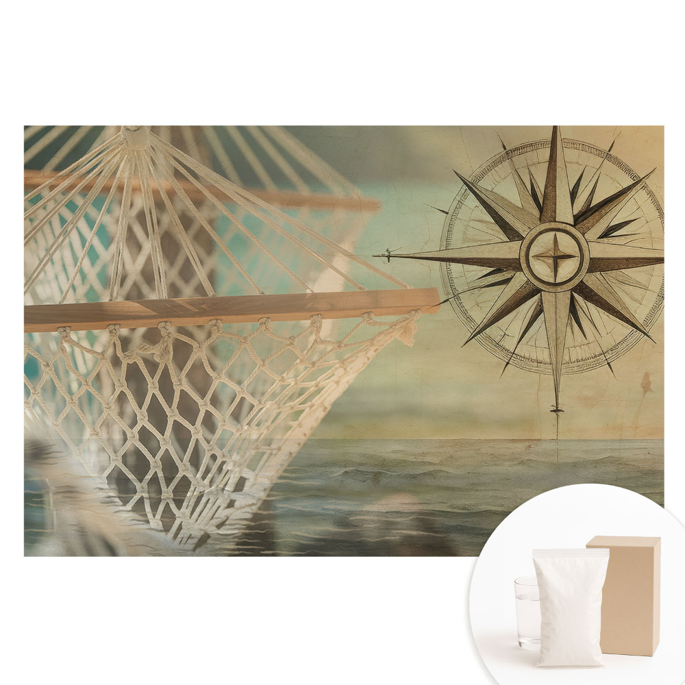 Fototapeta na netkanej textílii Nostalgická námornícka téma
