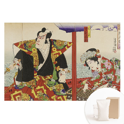Fototapeta na netkanej textílii Tradičné japonské umenie elegancia a bohatstvo