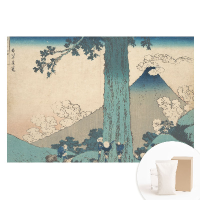 Fototapeta z netkanej textílie s motívom japonskej krajinnej estetiky harmónie