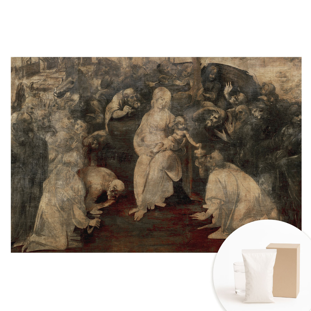 Netkaná fotografická tapeta Klasické postavy okolo Matky