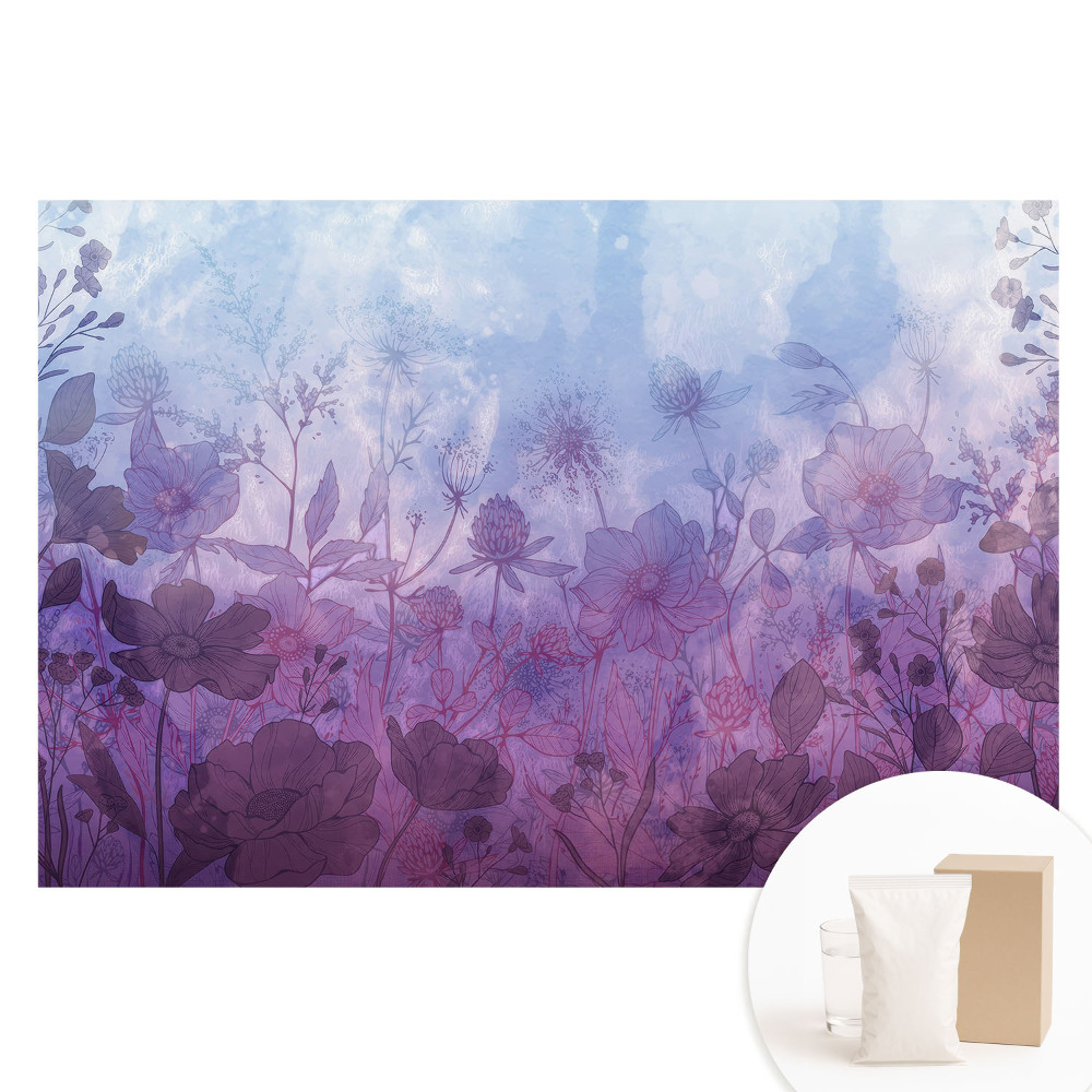 Fototapeta na netkanej textílii Éterický kvetinový aranžmán