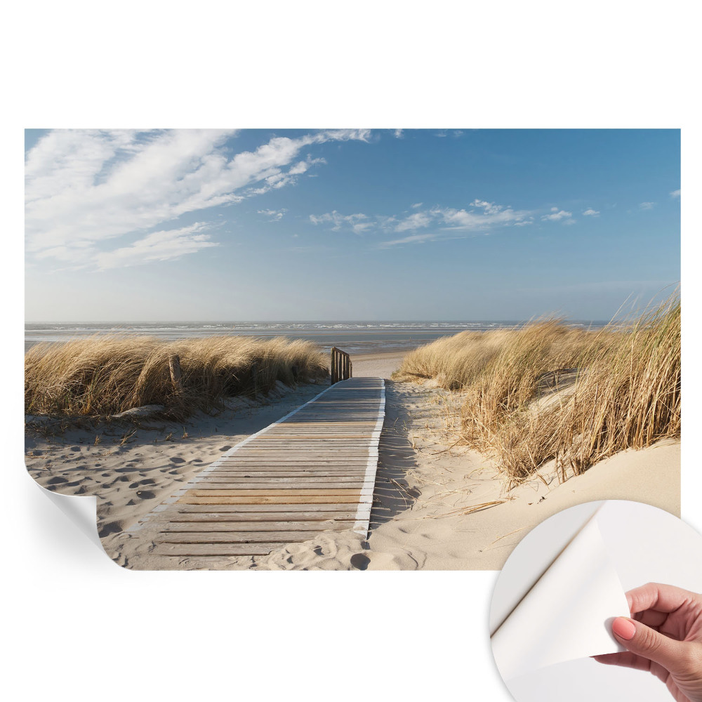 Samolepiaca tapeta do obývačky Morská cesta