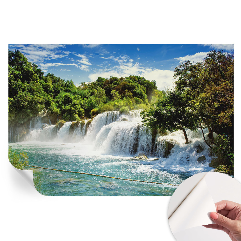 Samolepiaca tapeta do obývačky Úžasný vodopád