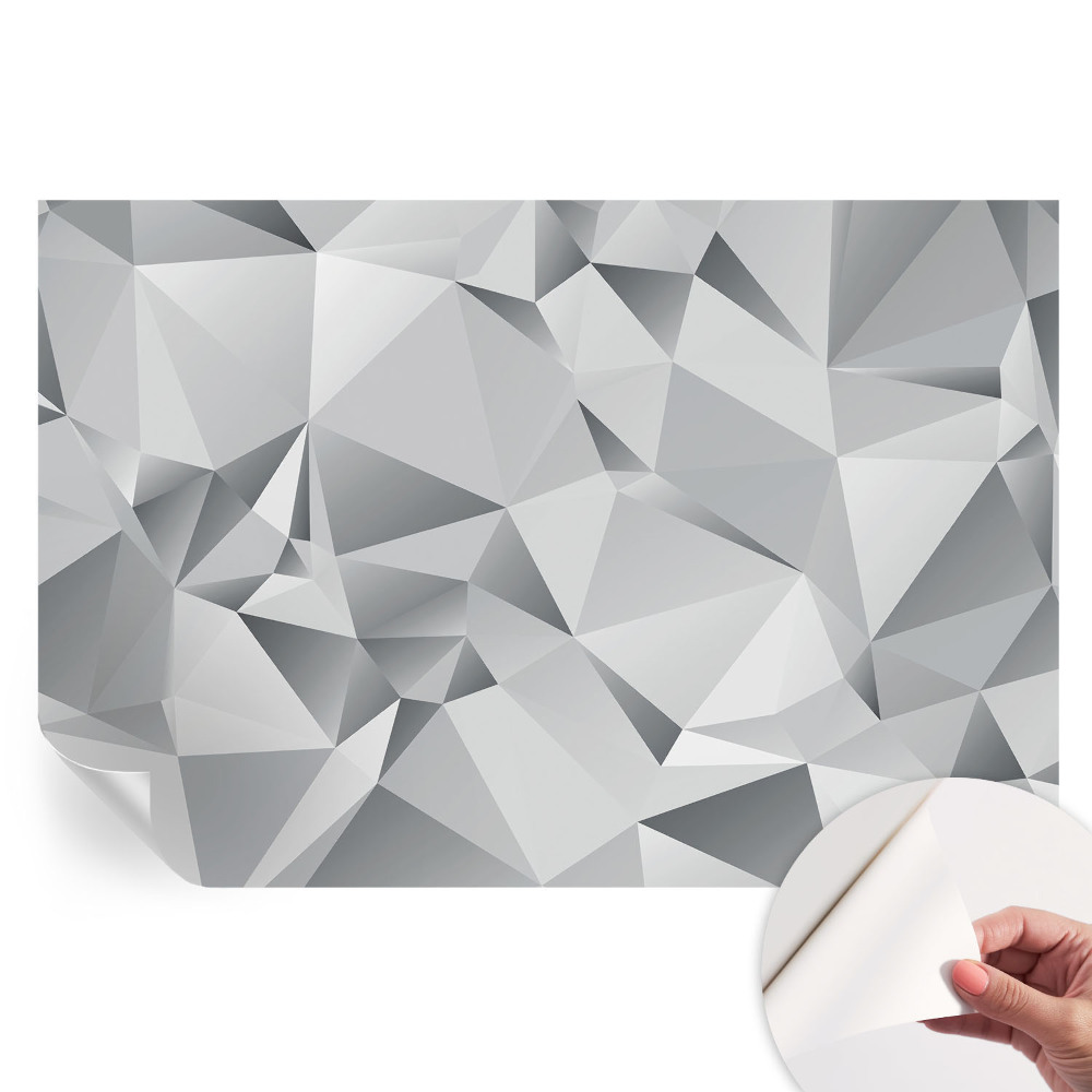 Samolepiaca nástenná maľba Abstraktná geometria