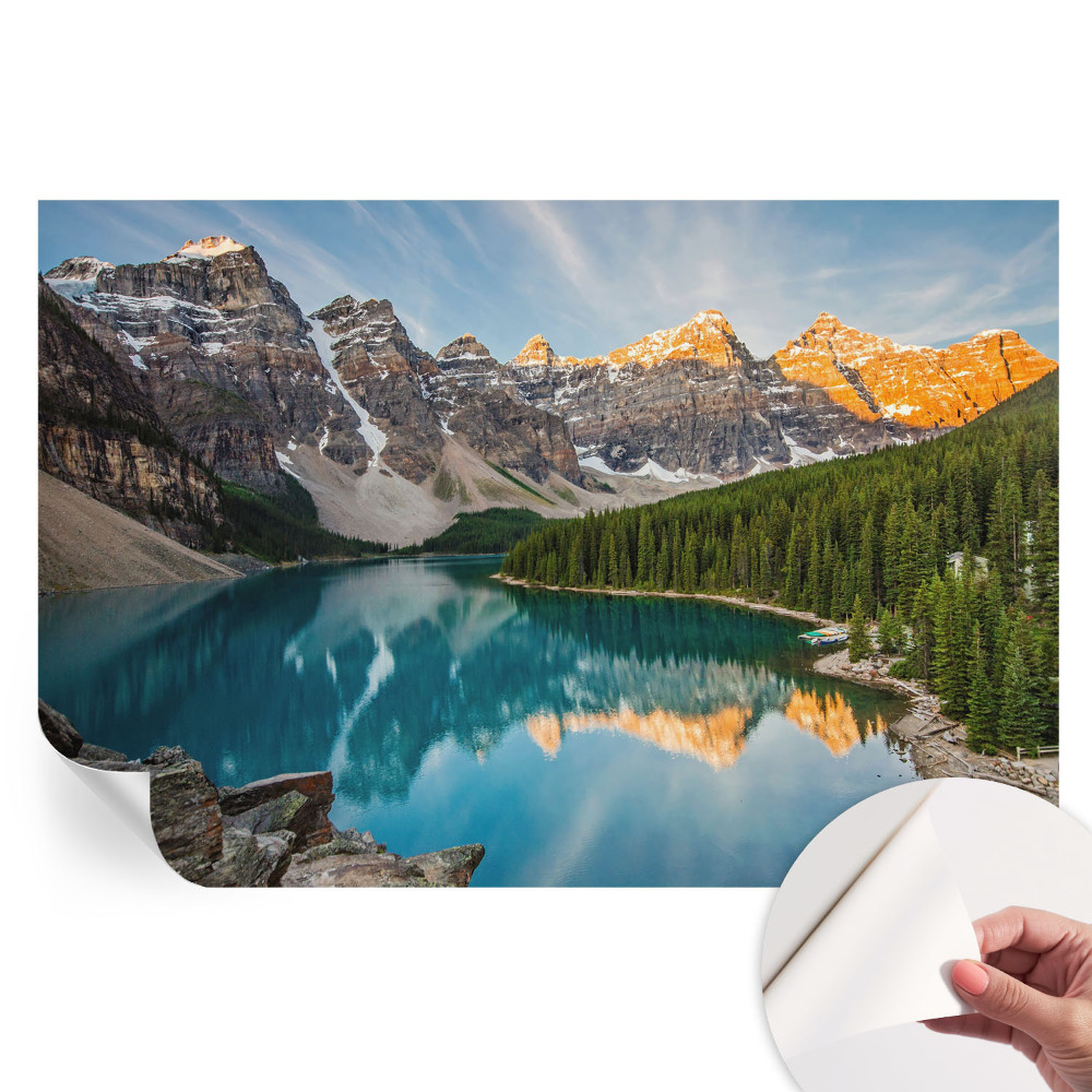 Moderná fototapeta do obývačky Odraz v horách